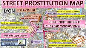Teen blowjob on Lyon streets with French prostitutes!
