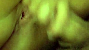 Amateur wife gives neighbor intense handjob and pussyrub