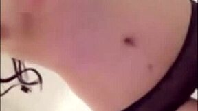 Chinese teen Lyn teases tasty tits at Asianhunter club.