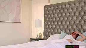 Cute Madi Collins Heals With Stepbro's Touch!