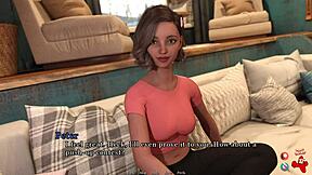 Playing A Petal Among Thorns 2 in tiny skirts! 😍