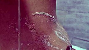 Surprise in the bathroom with a mature Latina. Can you handle her big ass?