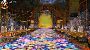 skinny teen brunette with tight pussy in panties cries during ass play