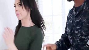 teen throats dick and gets taboo fucked in hd