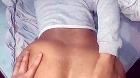 Teen Brunette's Gaping Ass Takes Big Cock Hard