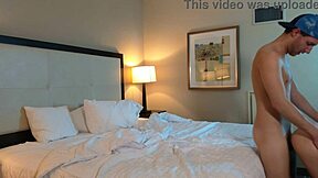 Petite teen bent over for rough doggystyle fucking.