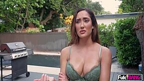 big titty chloe amour gets facial cumshot