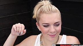 Slut Teen Rides Black Cock