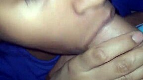 i felt so excited when my stepsister cleaned my room and we had real sex