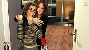 olivia teases with big tits and ass in big city pleasures