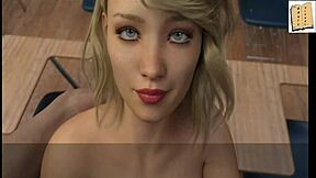 Bent Over For Big Cock In Hentai Game