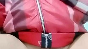 vietnamese teen 18+ plays with cucumber