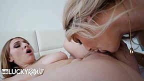 i love this threesome with busty blondes angel young and kayley gunner