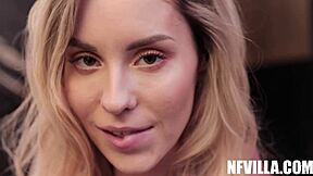 Lucky Bee and Stanley Johnson get wild in a hardcore POV session. Their petite bodies collide with raw energy.