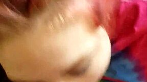 Real teen Hannah performs blowjob on my cock in detailed scene.