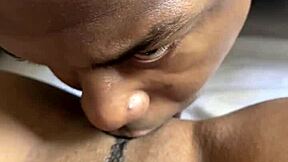 She says, 'Eat my pussy, amateur couple.'