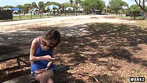 Wankz features 18-year-old keegan in a scene filled with jizz