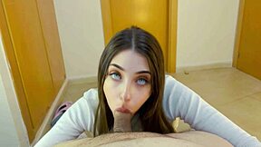 My Stepsister's Boyfriend Wants To Fuck Me, And This Time I Let Him In My Mouth And Pussy! 😏