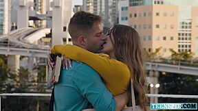 Penelope Kay starts her new creampie relationship with big cock?