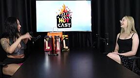 I lied to my boyfriend, felt so guilty, and got jealous - Vivian Lola in sheer red! 🔥