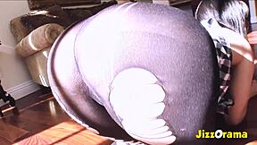 big butt latina teen rides huge bbc in jizzorama