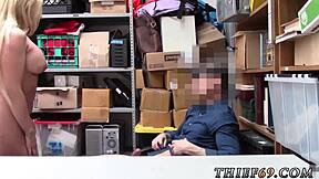 teen squirt fuck theft - suspect and m caught on camera in wild 3some banging