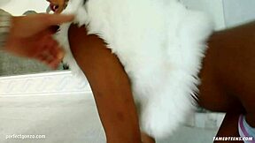 Kara gets rough fetish fuck in teen video