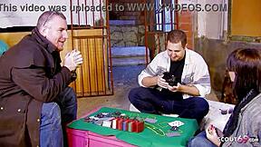 aris dark seduces him to fuck her rough