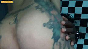 fucking the cuckold's wife slowly then harder in pov