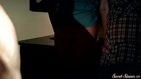 The narrative unfolds with pussylicking and fucking in a taboo storyline