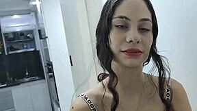 I tricked my girlfriend into coming over for a movie night with ulterior motives.