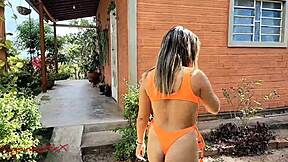 vagninho and vivi sneak off at the party to bang that tight ass