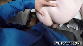 police busted a petite redhead teen for first-time simple battery theft.