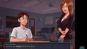 In Summertime Saga 41, show us your buttcheeks