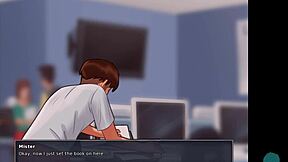 In Summertime Saga 41, show us your buttcheeks