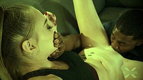 Does Kyler Quinn deepthroat and ride cock in this siren video?