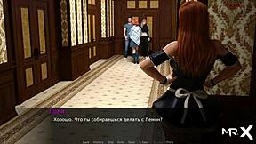 Maid Feels Intense Teasing on Her Breasts in Dusklight Manor