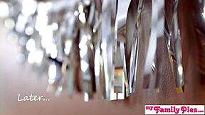 step sis gets more than expected for new years