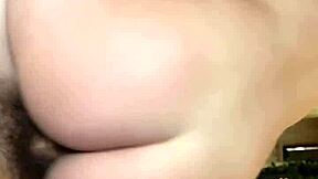 Pawg teen Bailey rides hard in morning POV 😍