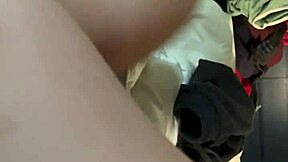 Pawg teen Bailey rides hard in morning POV 😍