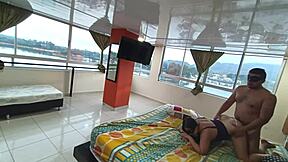 on trip with boss's wife shared bed in hotel