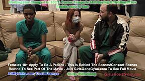 hey, i'm taking my time with jewels' sweaty feet during this exam!