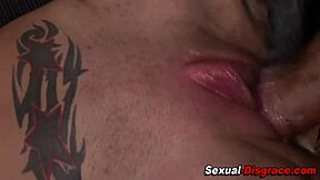 bdsm teen 18+ bound and choked, deepthroated, gets cumshot facial