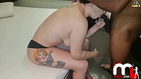 I let my cuckold choose a black man for me, and this time I was treated like a dog.