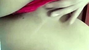 Teen shows pussy and tits on live Facebook