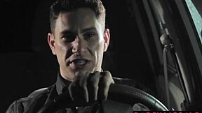 Wow, young Jojo Kiss gets her pussy slammed in backseat!