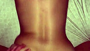 white girl with amazing ass rides reverse cowgirl, gets bareback doggystyle, huge cumshot on ass