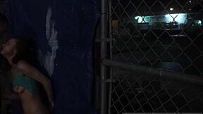 small tits teen 18+ gets rough anal outdoor, public fucky-fucky with anya