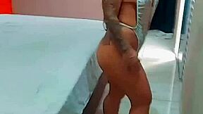 Is This Exhibitionist Teen Ready For Monster Cock?