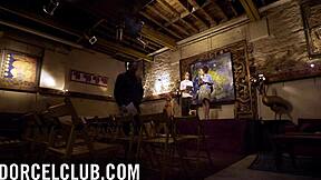 the first anal scene of mina sauvage, oh my god, it's so intense.